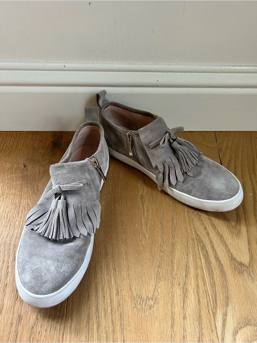Kate Spade Lenna Tassel Kiltie Slip On Sneakers